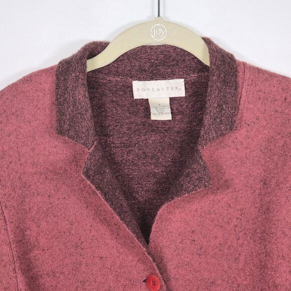 Doncaster Women's Pink Wool Jacket. Size Small - Picture 4 of 7